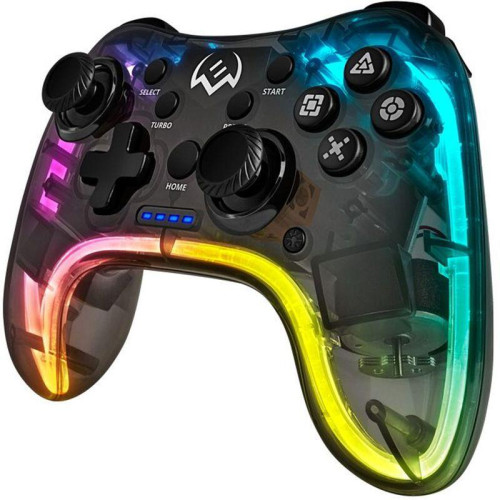 Беспроводной геймпад SVEN GC-5050 (14 кл. 2 стика, D-pad, PS4/PS3/NS/PC/Android/iOS, RGB)
