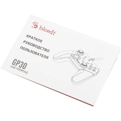 Геймпад A4Tech Bloody GP30 Sports черный/синий USB виброотдача обратная связь (GP30 SPORTS BLUE) Геймпад A4Tech Bloody GP30 Sports черный/синий USB виброотдача обратная связь (GP30 SPORTS BLUE)