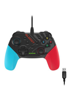Геймпад A4Tech Bloody GP30 Sports черный/синий USB виброотдача обратная связь (GP30 SPORTS BLUE)