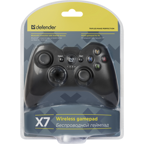 Defender Беспроводной геймпад X7 USB,Bluetooth,Android,Li-Ion Defender Беспроводной геймпад X7 USB,Bluetooth,Android,Li-Ion