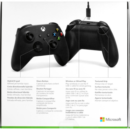 Геймпад/ Microsoft Xbox Wireless Controller Black
