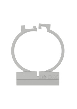 Держатель двухкомпонентный/ Держатель двухкомпонентный 25 мм для труб