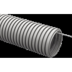 ELASTA Труба гофрированная тяжелая ПВХ d=25 с зондом (50м)