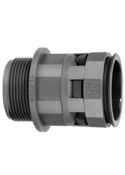 Муфта/ Муфта 12мм труба-коробка DN M20х1.5 полиамид