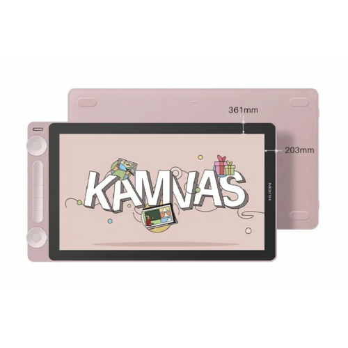 Интерактивный дисплей/ Сенсорный монитор Huion KAMVAS 13 Gen 3 Pink