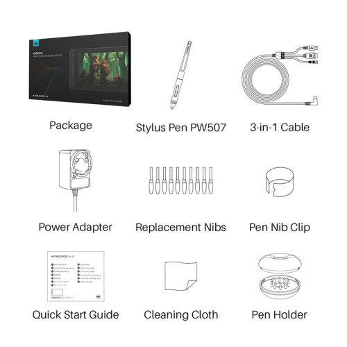 Сенсорный монитор Huion KAMVAS Pro 16 Сенсорный монитор Huion KAMVAS Pro 16