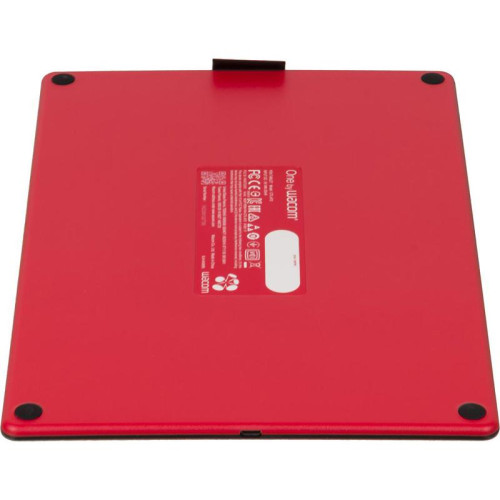 Графический планшет Wacom One by USB черный/красный