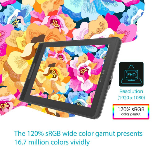 Сенсорный монитор Huion KAMVAS Pro 12 Сенсорный монитор Huion KAMVAS Pro 12