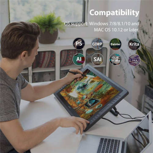 Сенсорный монитор Huion KAMVAS Pro 22 Сенсорный монитор Huion KAMVAS Pro 22