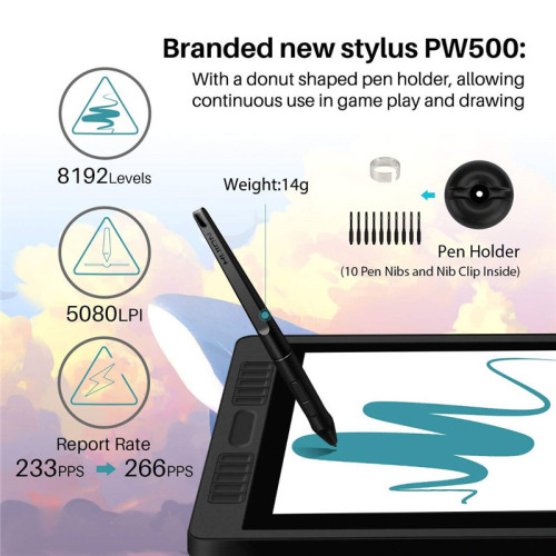 Сенсорный монитор Huion KAMVAS Pro 22 Сенсорный монитор Huion KAMVAS Pro 22