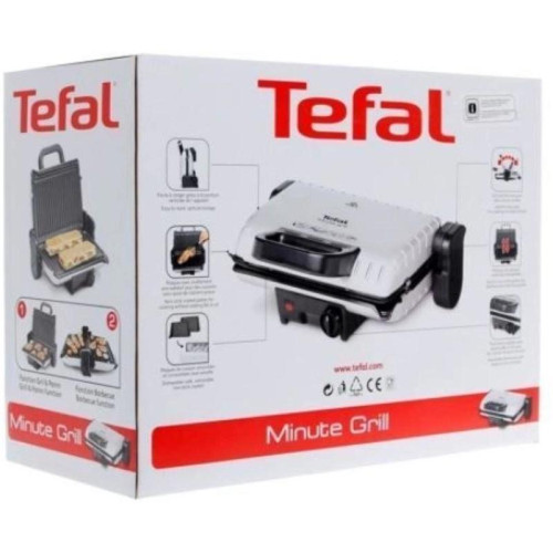 Электрогриль Tefal GC205012 1600Вт серебристый