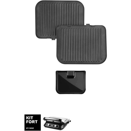 Электрогриль Kitfort КТ-1652 2100Вт черный