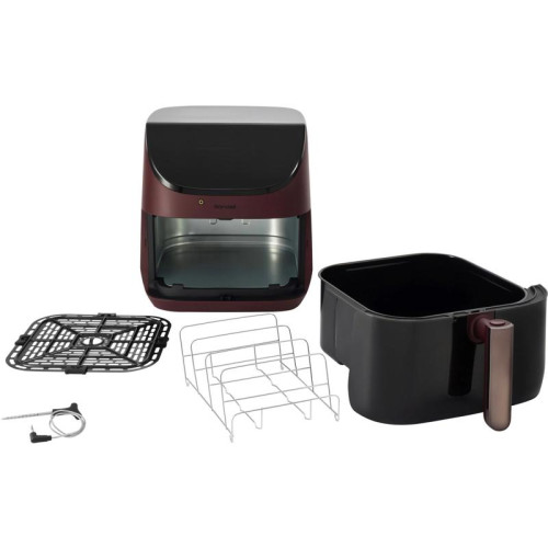 Аэрогриль Rondell RDE-AF888 1700Вт бургунди/черный