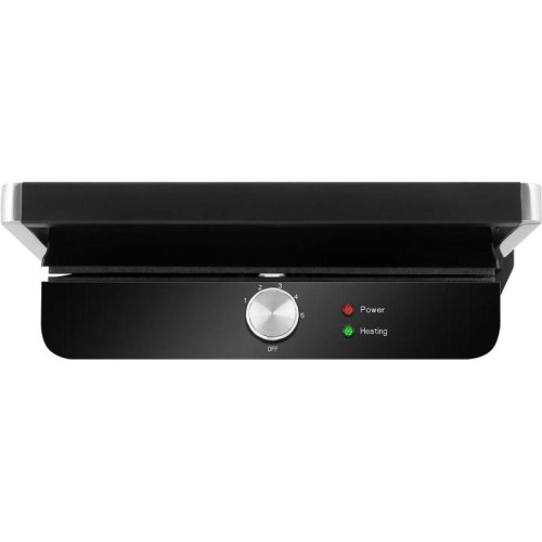 Электрогриль Red Solution RGM-M815 2000Вт черный/серебристый