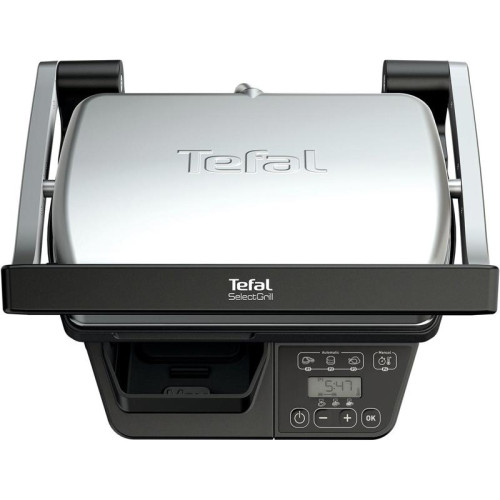 Электрогриль Tefal Optigrill GC740B30 2000Вт серебристый/черный Электрогриль Tefal Optigrill GC740B30 2000Вт серебристый/черный