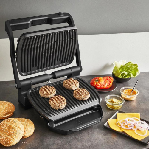 Электрогриль Tefal Optigrill+ GC717810 2000Вт черный/серый