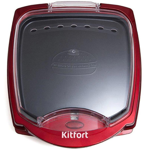 Электрогриль Kitfort KT-1610 1000Вт красный/черный