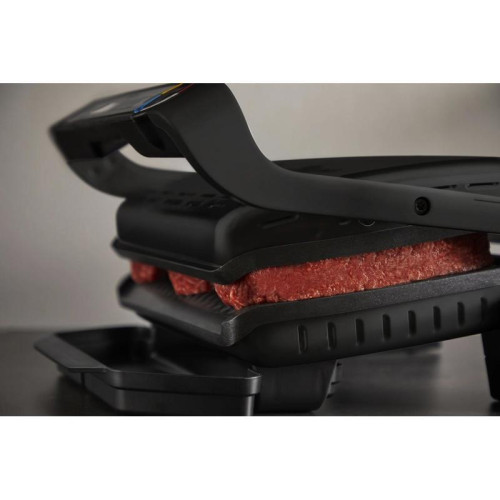 Электрогриль Tefal Optigrill+ GC717810 2000Вт черный/серый