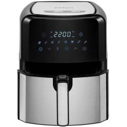 Аэрогриль Kitfort КТ-2239 1700Вт черный/серебристый