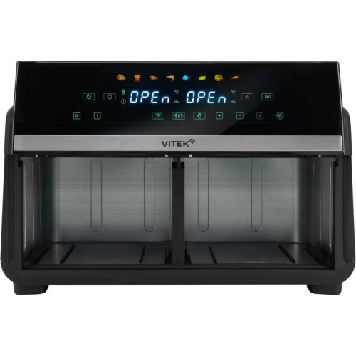 Аэрогриль Vitek VT-AF1001 2400Вт черный/серебристый Аэрогриль Vitek VT-AF1001 2400Вт черный/серебристый