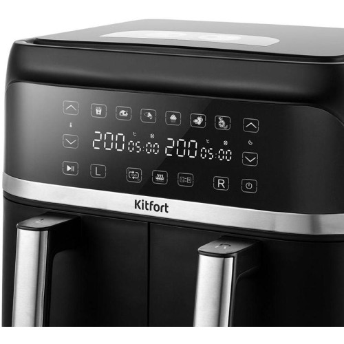 Аэрогриль Kitfort КТ-2248 2850Вт черный