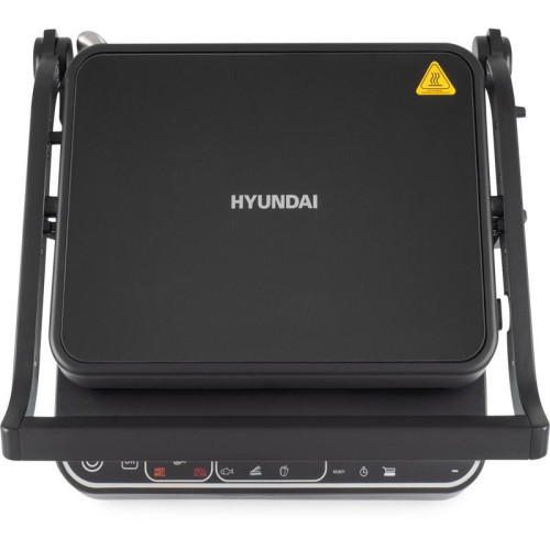 Электрогриль Hyundai HYG-7000 2000Вт серебристый/черный Электрогриль Hyundai HYG-7000 2000Вт серебристый/черный