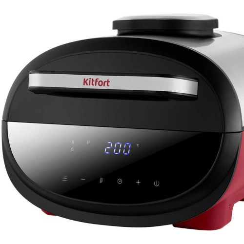 Аэрогриль Kitfort КТ-2295      1700Вт красный/черный