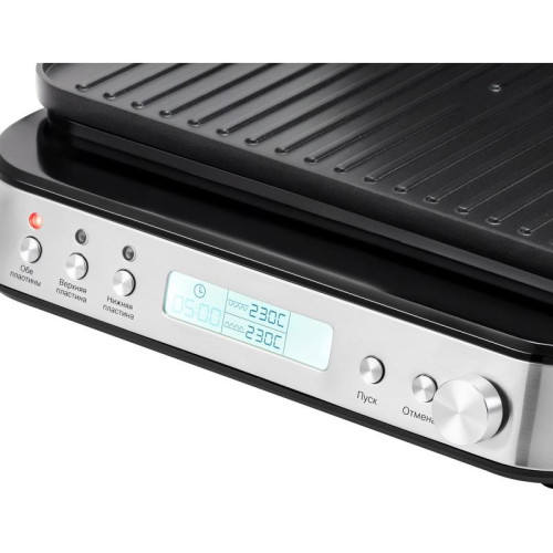 Электрогриль Rondell RDE-1702 2200Вт серебристый