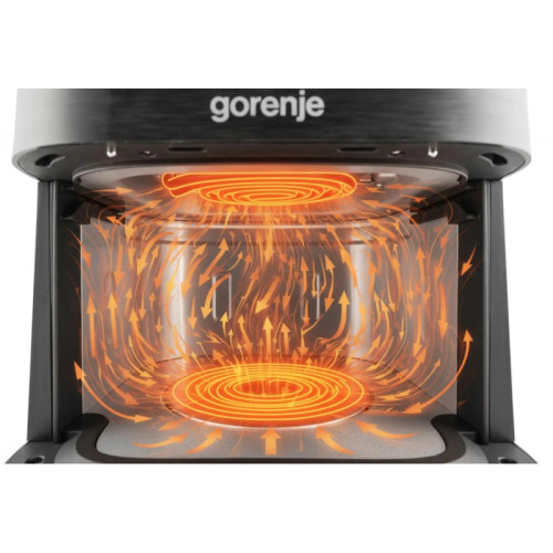 Аэрогриль Gorenje AF1800DHB 6.3л 1800Вт черный Аэрогриль Gorenje AF1800DHB 6.3л 1800Вт черный