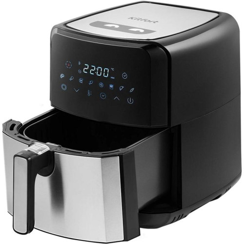 Аэрогриль Kitfort КТ-2239 1700Вт черный/серебристый