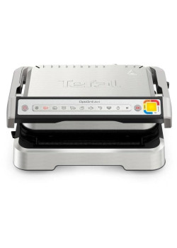 Электрогриль Tefal Optigrill GC772D30 2100Вт серый/черный