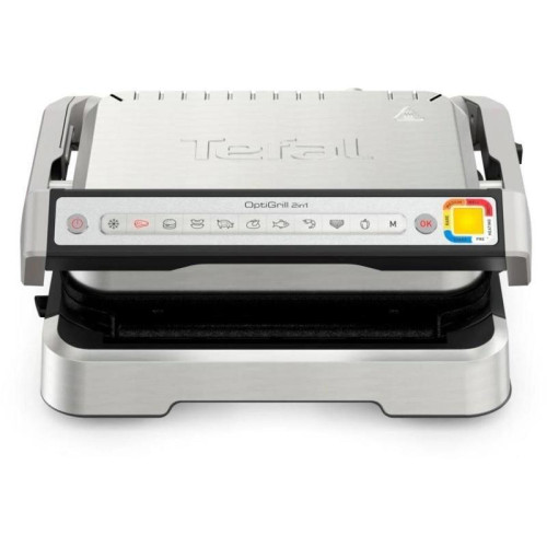 Электрогриль Tefal Optigrill GC772D30 2100Вт серый/черный