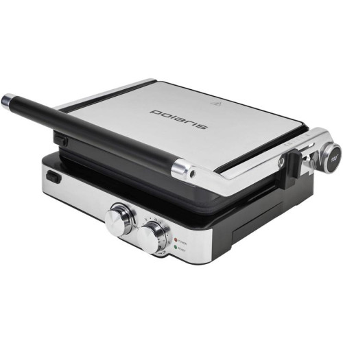 Электрогриль Polaris PGP 2402 2000Вт серебристый