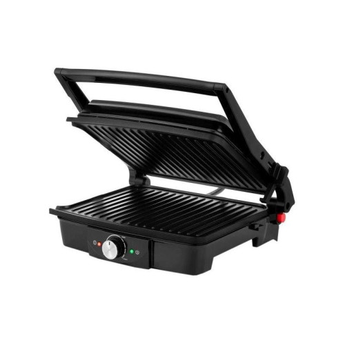 Электрогриль Kitfort КТ-1656 2000Вт черный/серебристый