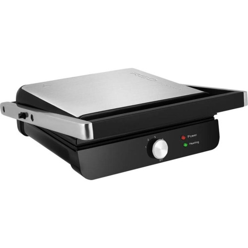 Электрогриль Red Solution RGM-M815 2000Вт черный/серебристый