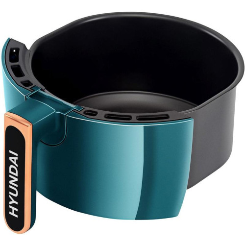 Аэрогриль Hyundai HYF-3553 1350Вт темно-зеленый/золотистый