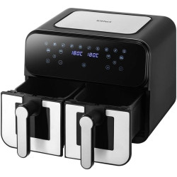 Аэрогриль Kitfort КТ-2269 2400Вт серебристый/черный