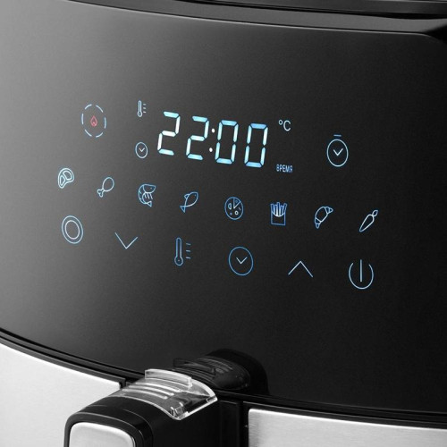 Аэрогриль Kitfort КТ-2239 1700Вт черный/серебристый