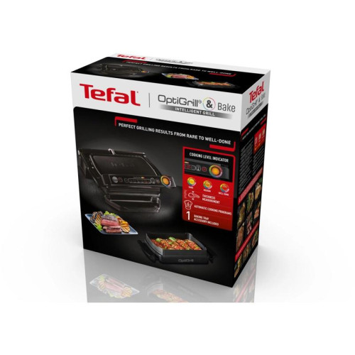 Электрогриль Tefal Optigrill+ GC714834 2000Вт черный