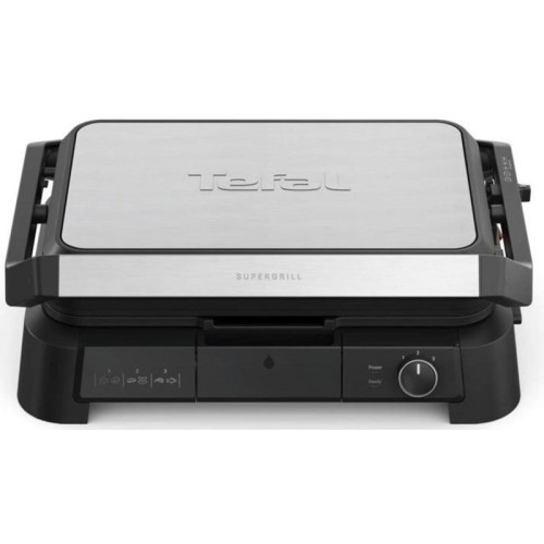 Электрогриль Tefal GC520DE0 2200Вт черный/серебристый