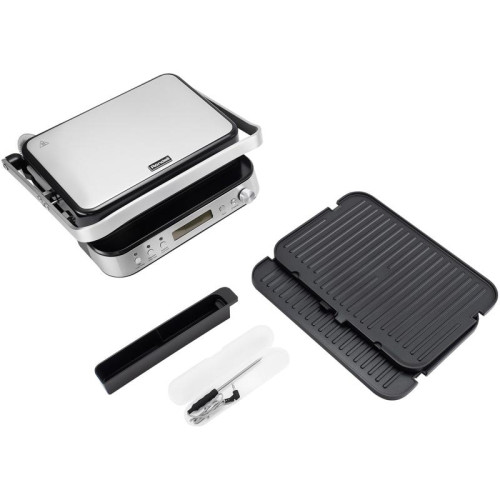 Электрогриль Rondell RDE-1702 2200Вт серебристый