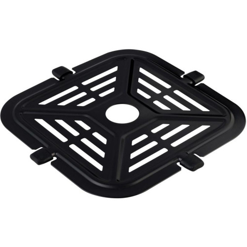 Аэрогриль Hyundai HYF-2052 1000Вт белый/серебристый