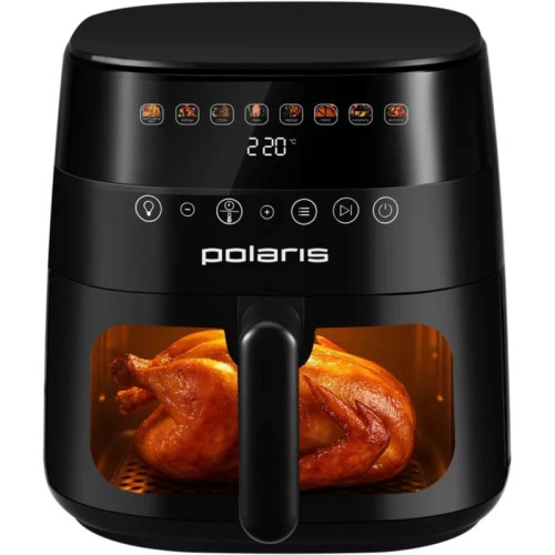 Аэрогриль Polaris PAF 8003W WIFI IQ Home 7.5л 1800Вт черный (PAF 8003W) Аэрогриль Polaris PAF 8003W WIFI IQ Home 7.5л 1800Вт черный (PAF 8003W)