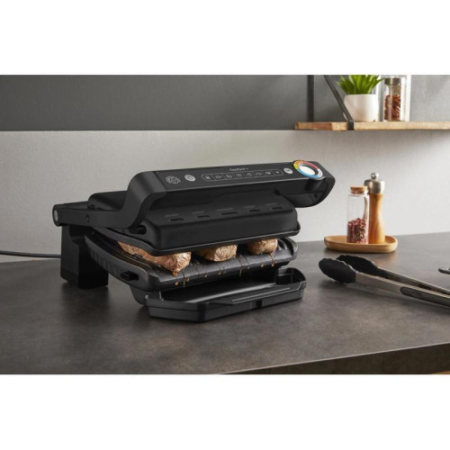 Электрогриль Tefal Optigrill+ GC717810 2000Вт черный/серый