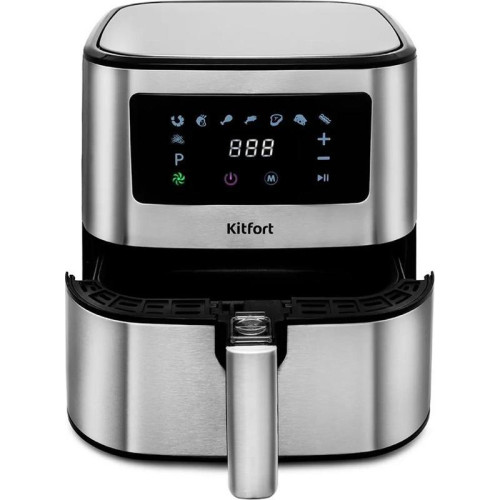 Аэрогриль Kitfort KT-2228 1700Вт серебристый