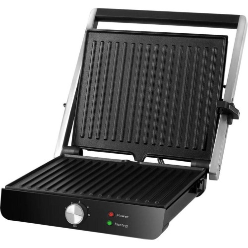 Электрогриль Red Solution RGM-M815 2000Вт черный/серебристый