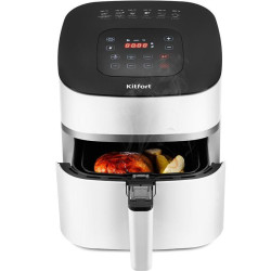 Аэрогриль Kitfort KT-2217 1500Вт белый/черный