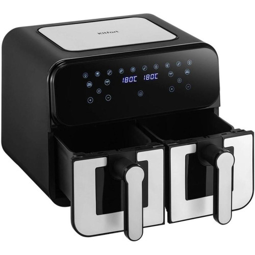 Аэрогриль Kitfort КТ-2269 2400Вт серебристый/черный