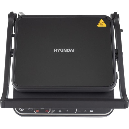 Электрогриль Hyundai HYG-7001 2000Вт черный/черный