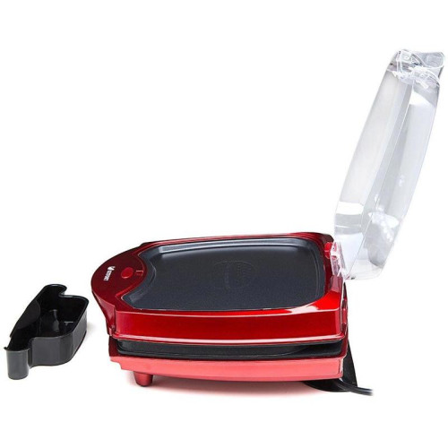 Электрогриль Kitfort KT-1610 1000Вт красный/черный